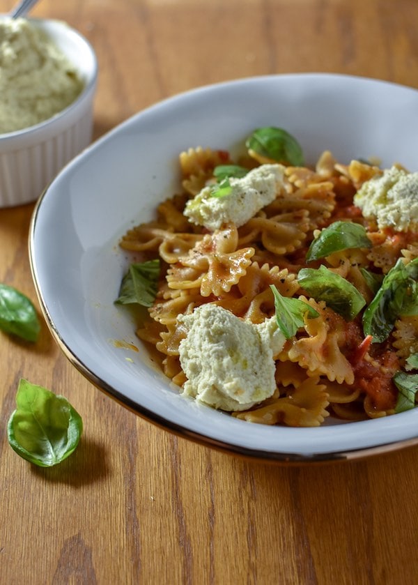 Pasta with Fresh Tomatoes and Ricotta American Home Cook