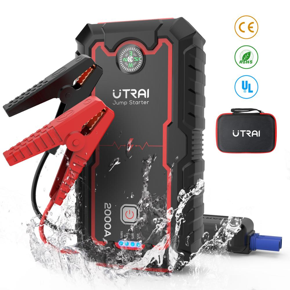 UTRAI Car Jump Starter 22000mAh 2000A 12V Portable Emergency Starter
