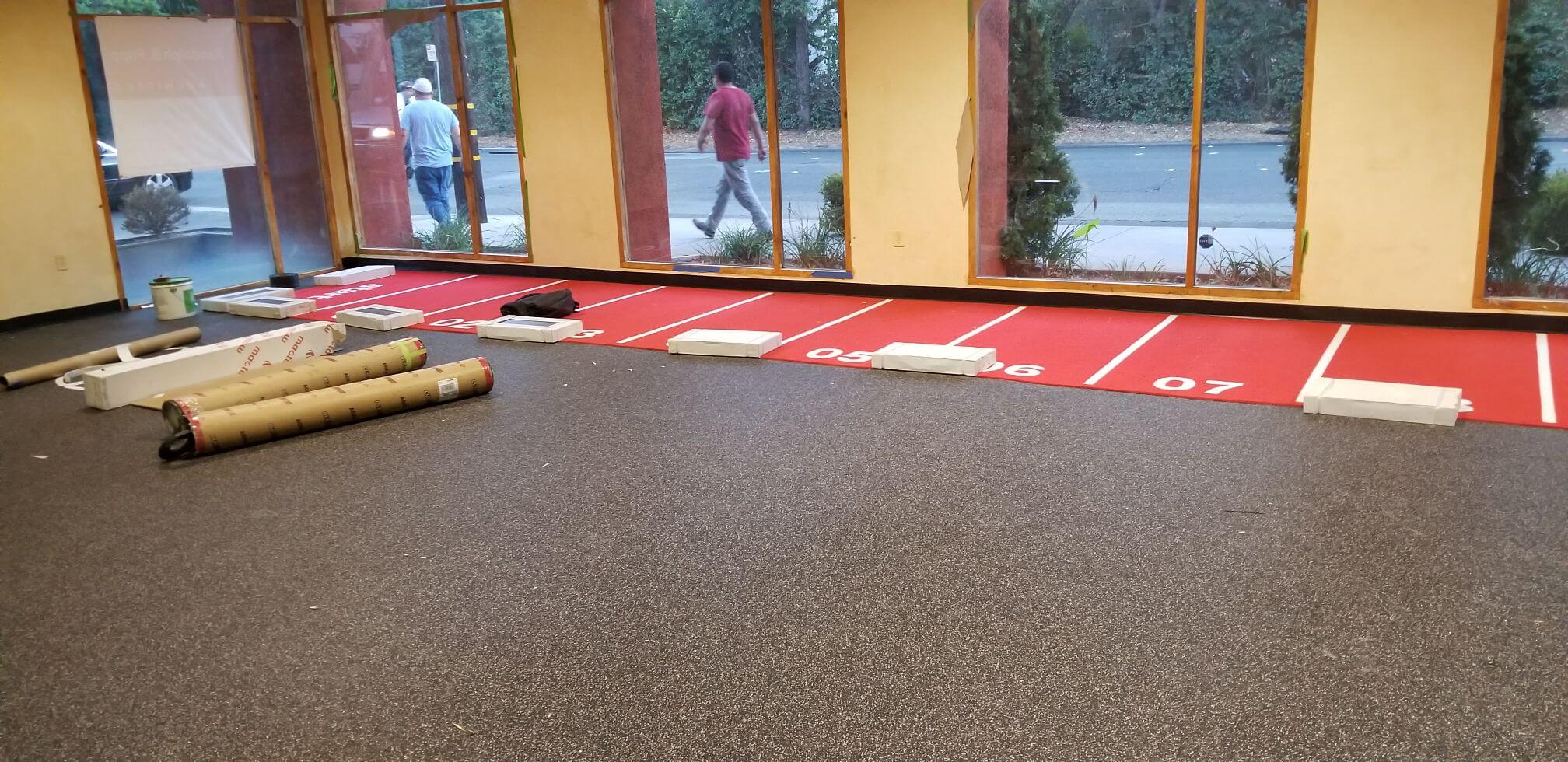 Rubber Weight Room Flooring American Platforms