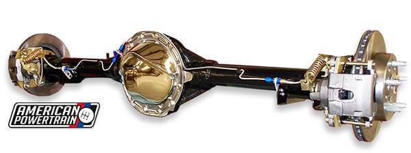 Complete 12-Bolt Rear Axle Assembly for 1967-69 Camaro, Firebird and