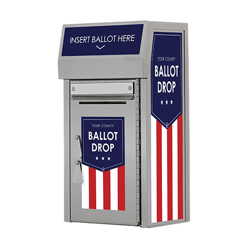 Extra Small Ballot Drop Box (400) American Security