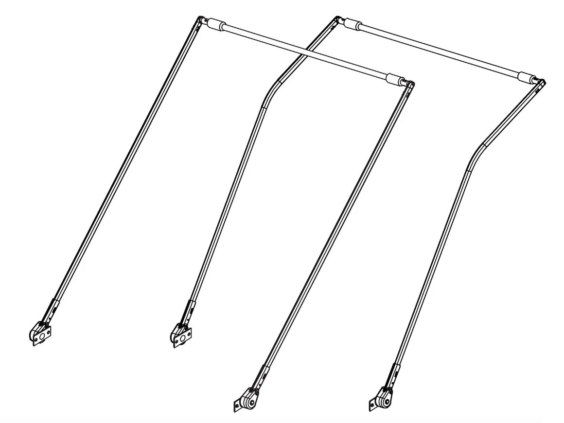 Replacement Tarp Arm Sets Dump Truck Tarp Parts American Tarping