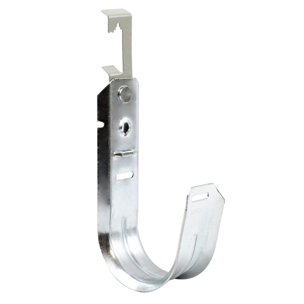 MultiFunction 2" Batwing JHook With Flange Clip, Cable Management