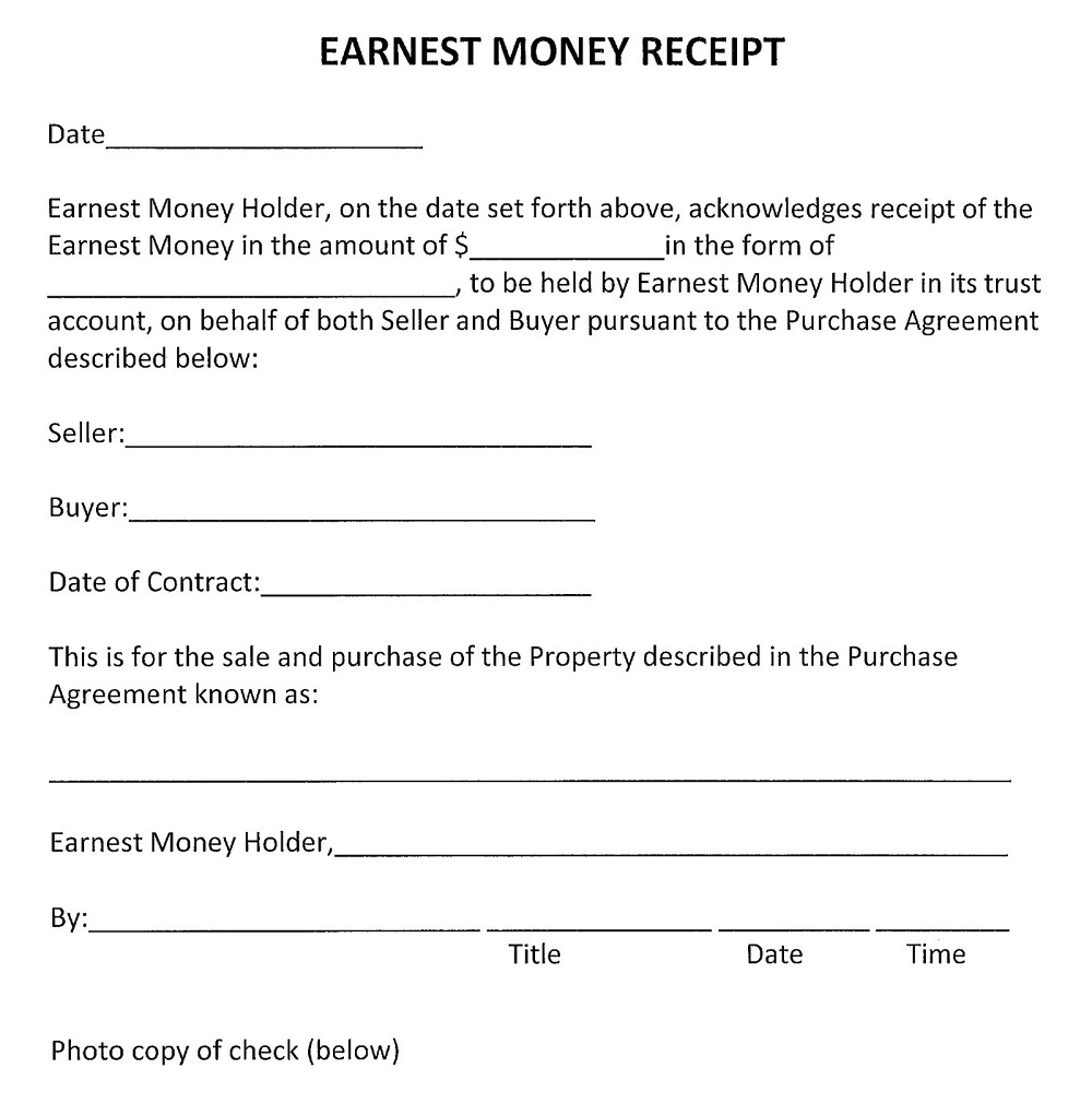 15+ Free Good Faith Deposit Agreement Form & Templates PDF, DOC