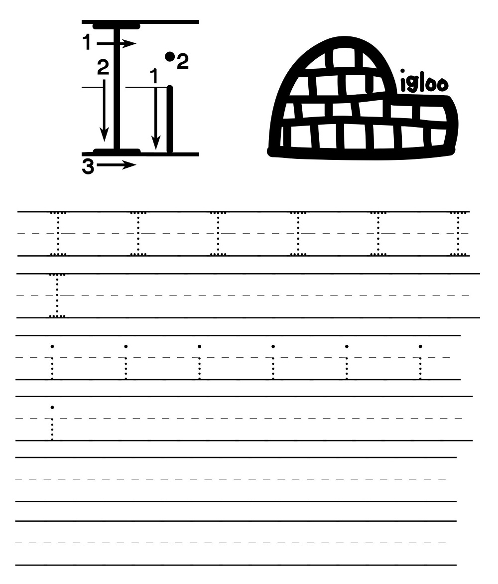 Free A-Z Alphabet Letter Tracing Worksheets - Printable PDF » American