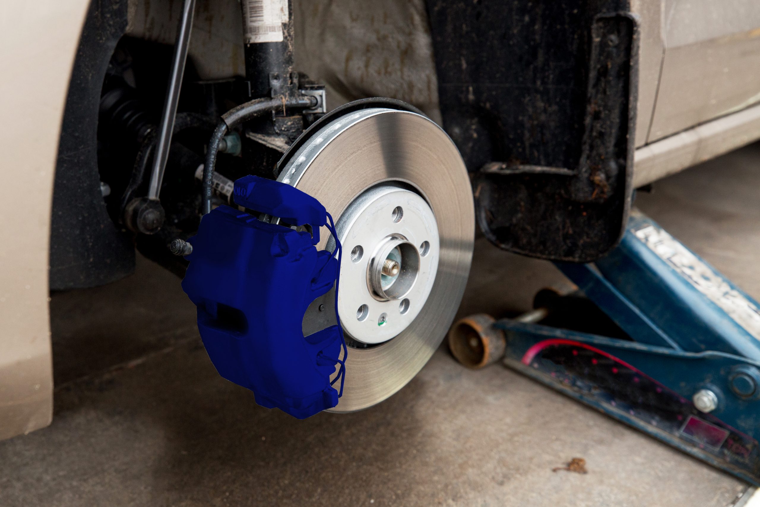 Automotive Brake Caliper High Heat Spray Paint Kit BLUE American