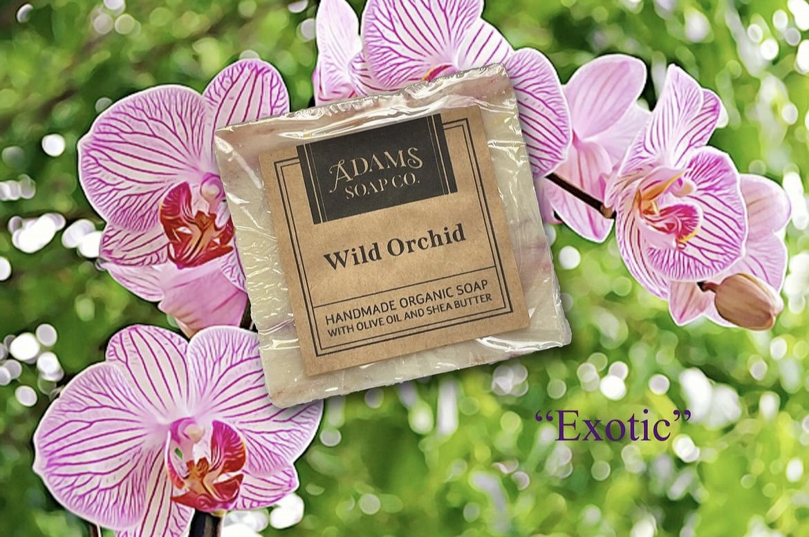 ADAMS SOAP アダムス オーガニックソープ【Wild Orchid(ワイルドオーキッド)】 ヴィンテージショップ・アメリカン