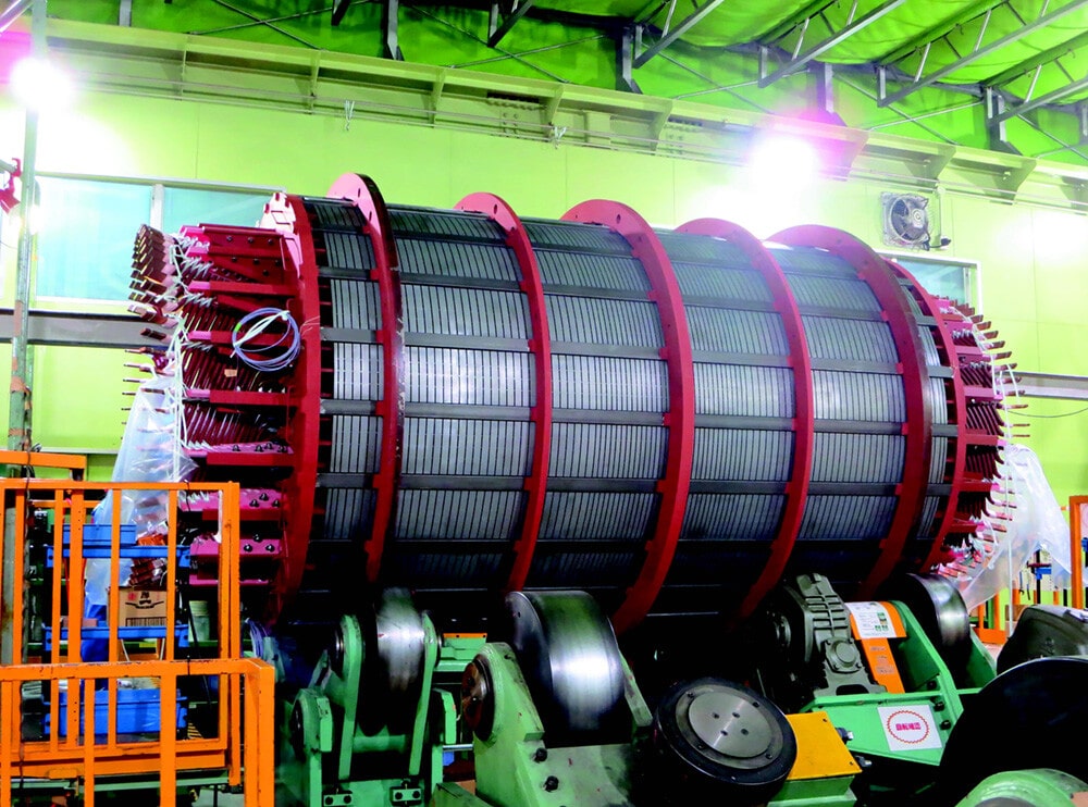 Power Generation Equipment Steam Turbine Generator Fuji Electric