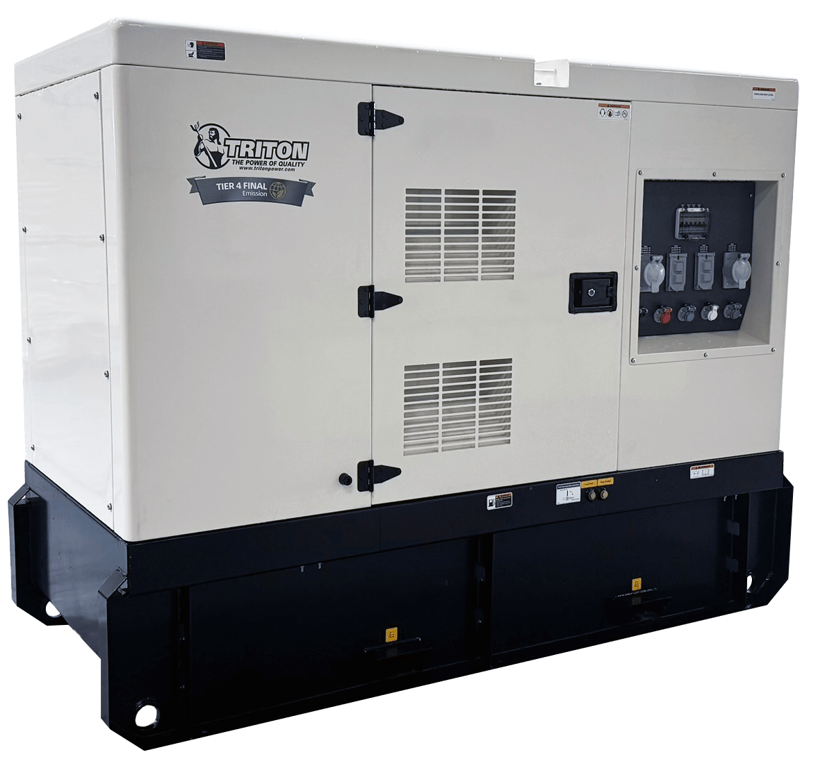55 kVA Triton Rental Grade Generator TPRJD55T4FRENTAL Tier 4 Rental