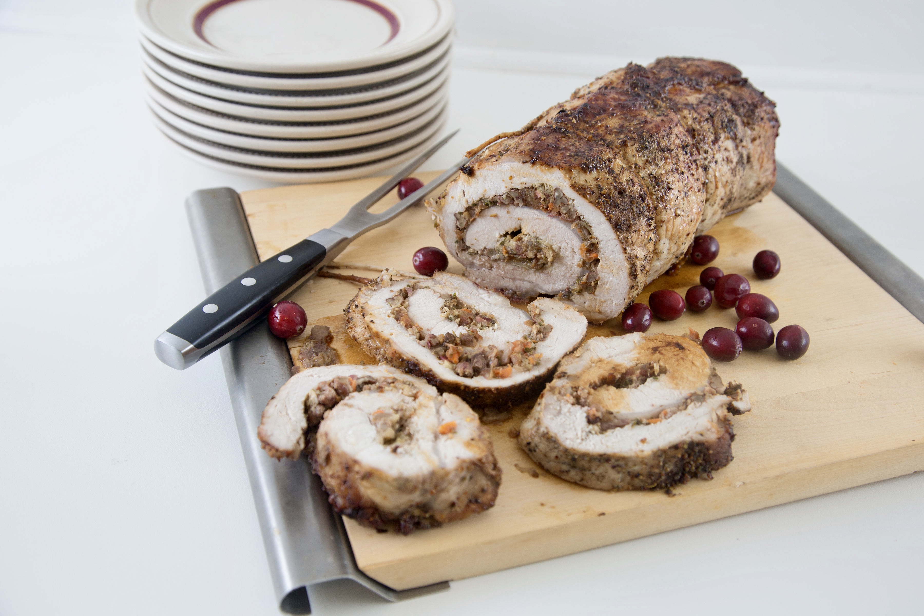 Stuffed Pork Loin America's Grain Guy