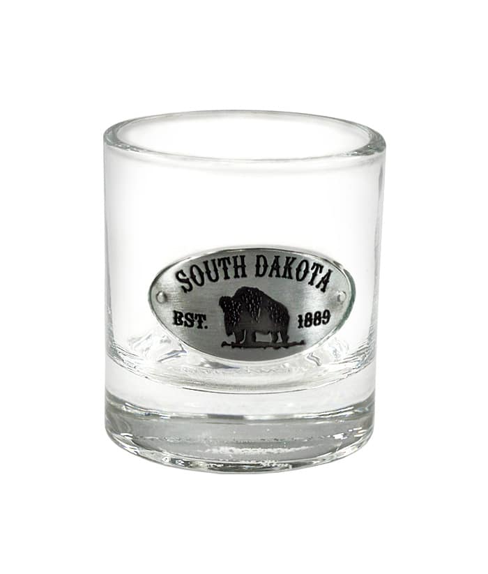 South Dakota Whiskey Medallion Shot Americaware