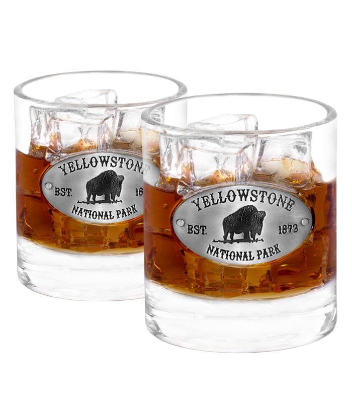 Yellowstone Whiskey Glasses 2 SET Americaware