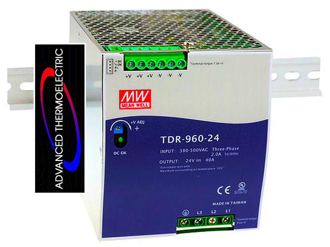 Compact DIN Rail Power Supplies from Pollock Industries