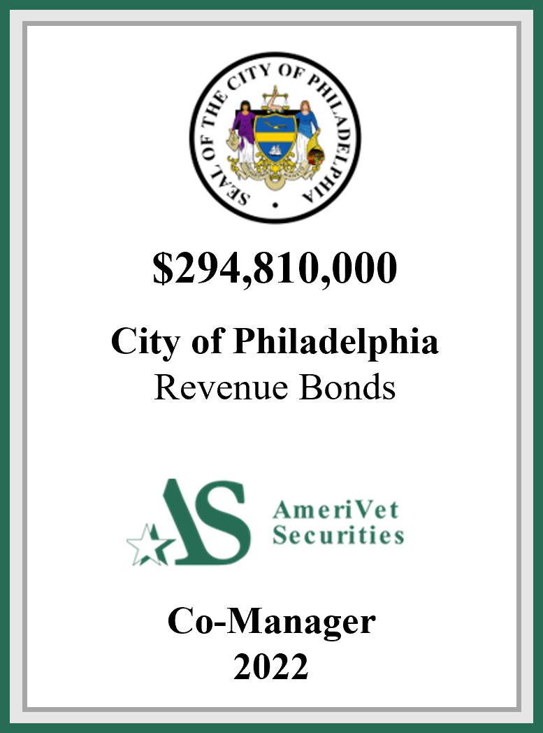 City of Philadelphia AmeriVet Securities