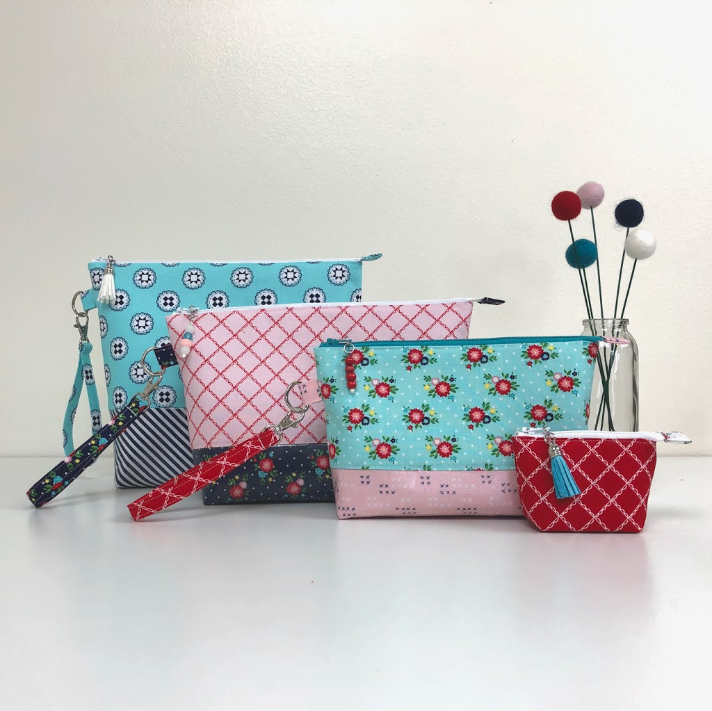 Travel Zipper Pouch Pattern Sewing Tutorials Ameroonie Designs