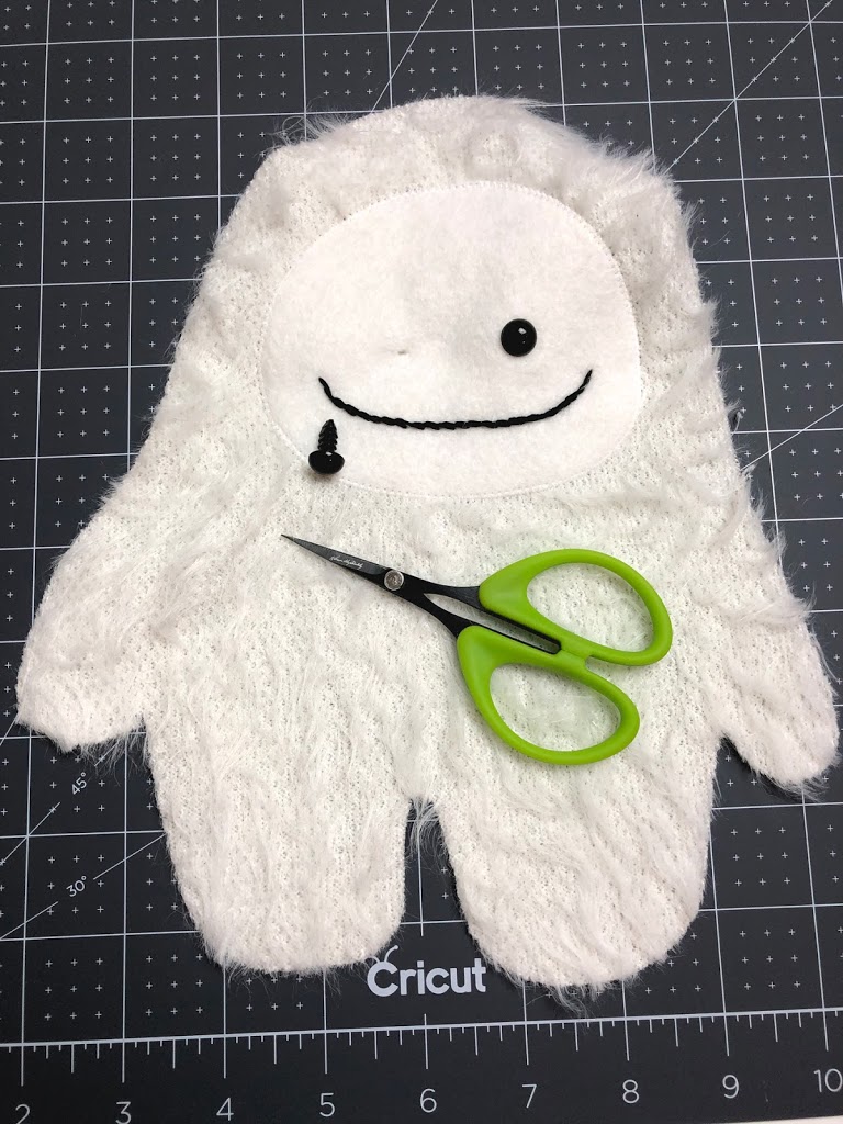 Sew a Yeti Plush with the Cricut Maker Ameroonie Designs
