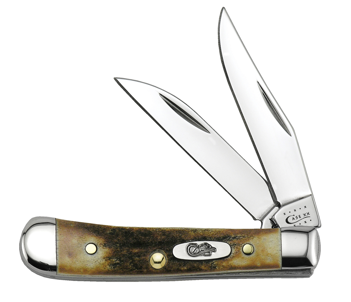 CASE XX KNIFE 5968 INDIA STAG TINY TRAPPER Amerson Farms