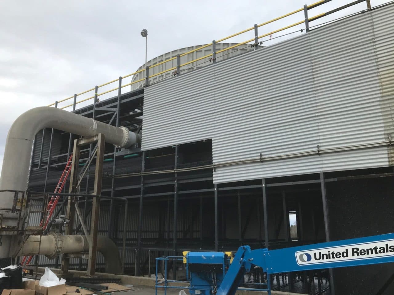 Corrugated Fiberglass Panels Amertech Tower Services