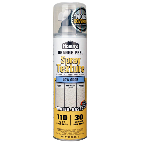 HOMAX Wall Textured Spray Patch Std Spray Paints, Wall Textured Spray Paint, White, Water