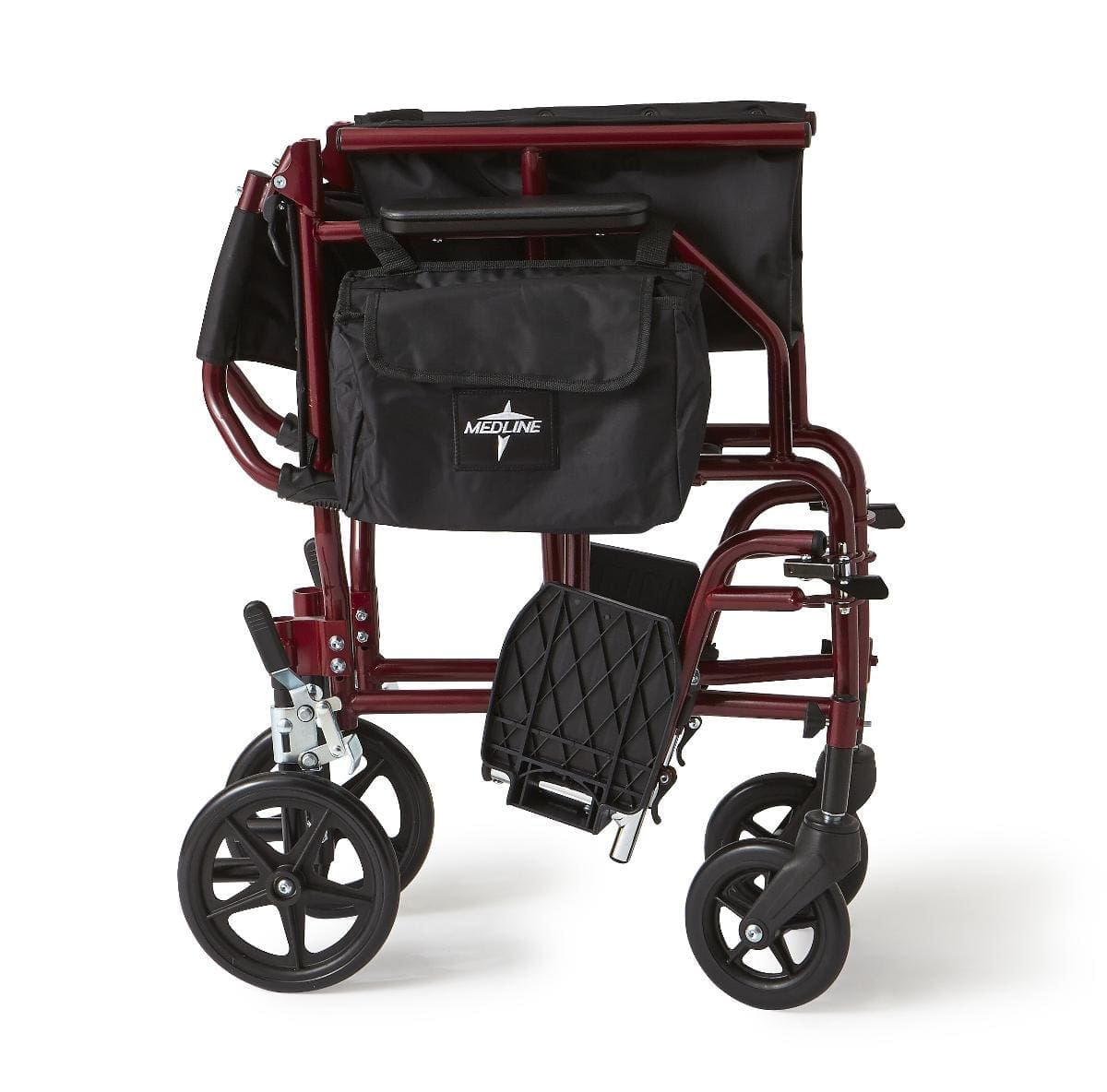 Medline Ultra Lightweight Transport Wheelchair Shelly Lighting
