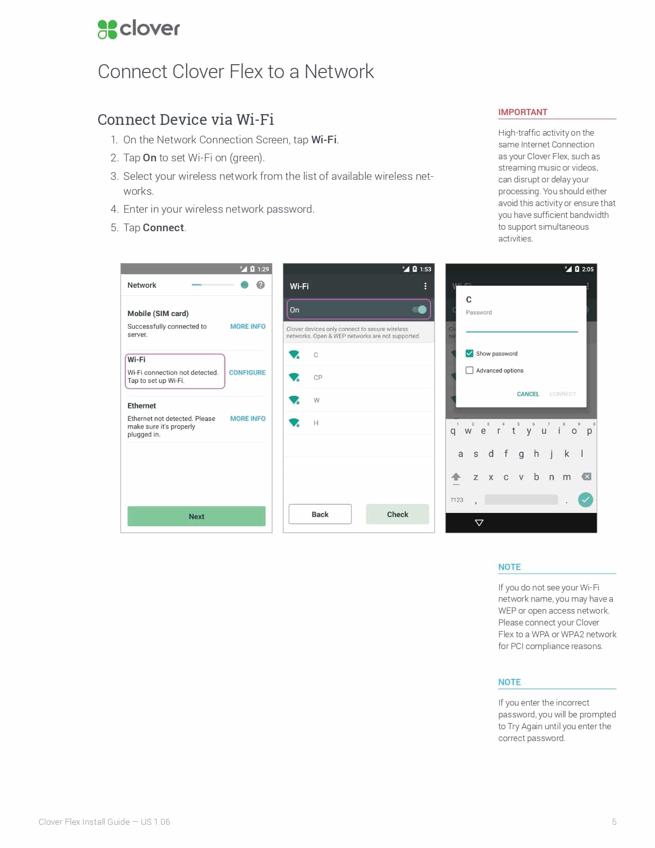 Clover Flex Setup Guide Ameta Merchant Solutions