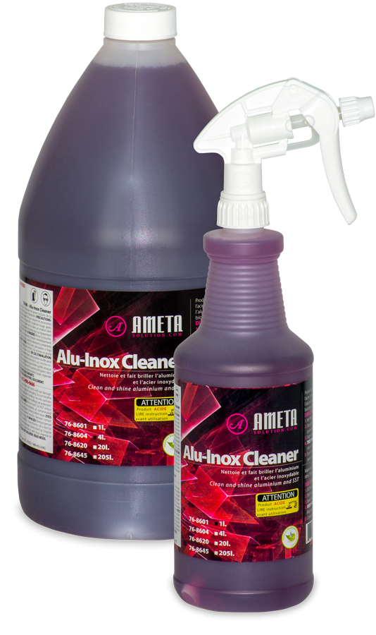 Nettoyant dégraissant acide biodégradable Acier Aluminium SST