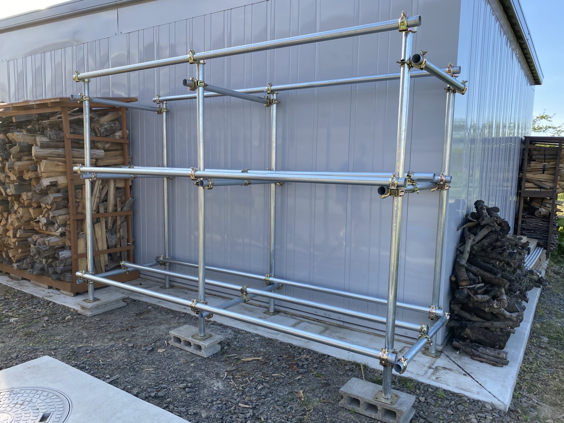 [最も欲しかった] 足場 パイプ 棚 303304