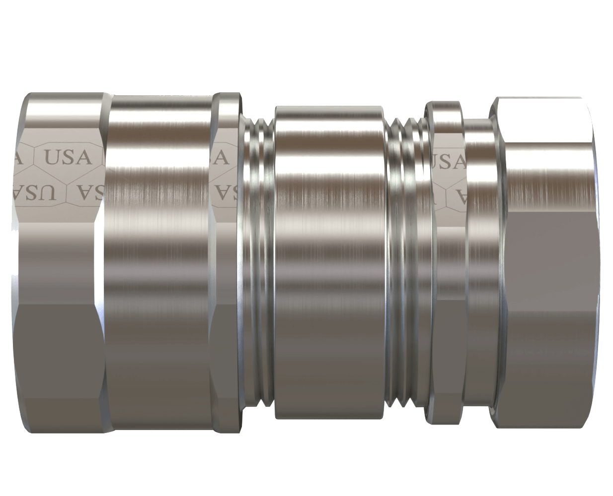 EMT Adapters EMT Compression or Set Screw to Flex (Greenfield) 1/2" to