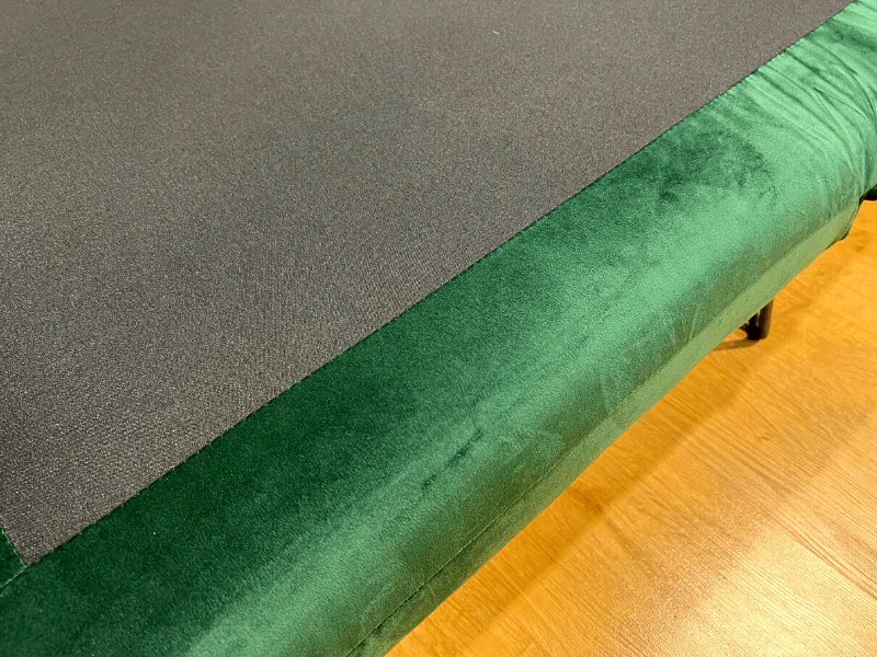 Sofa rozkładana Zenia Velvet zielony Meble i dodatki