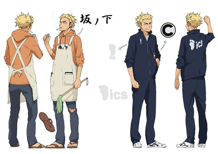 Keishin Ukai from Haikyu!!