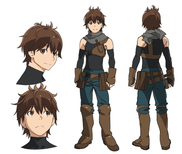 Haruhiro from Grimgar of Fantasy and Ash