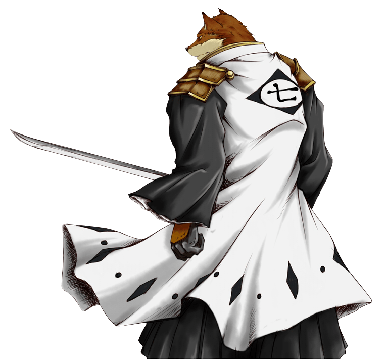 Sajin Komamura from Bleach