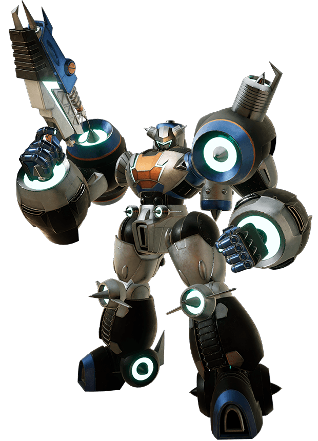 Sparkman from Megaton Musashi