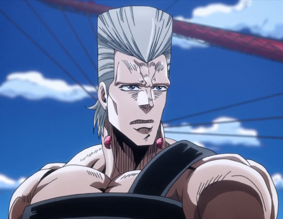 Jean Pierre Polnareff from JoJo's Bizarre Adventure Stardust Crusaders