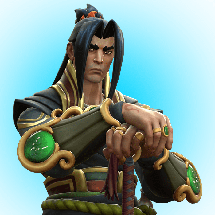 Zhin from Paladins Champions of the Realm