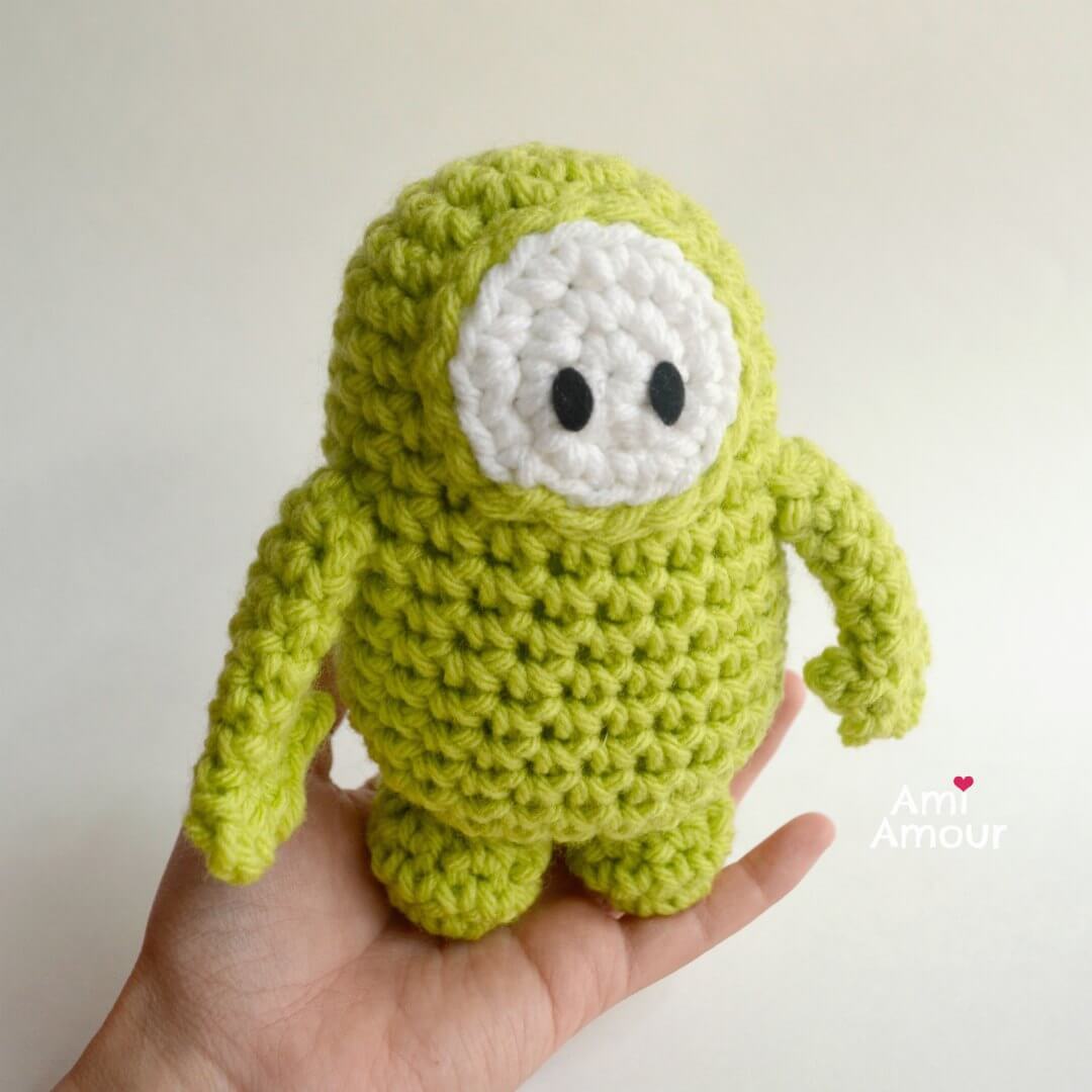 Fall Guys Amigurumi Crochet Pattern FREE Ami Amour