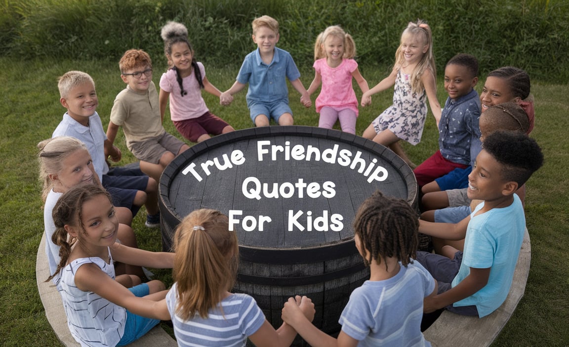 True Friendship Quotes For Kids