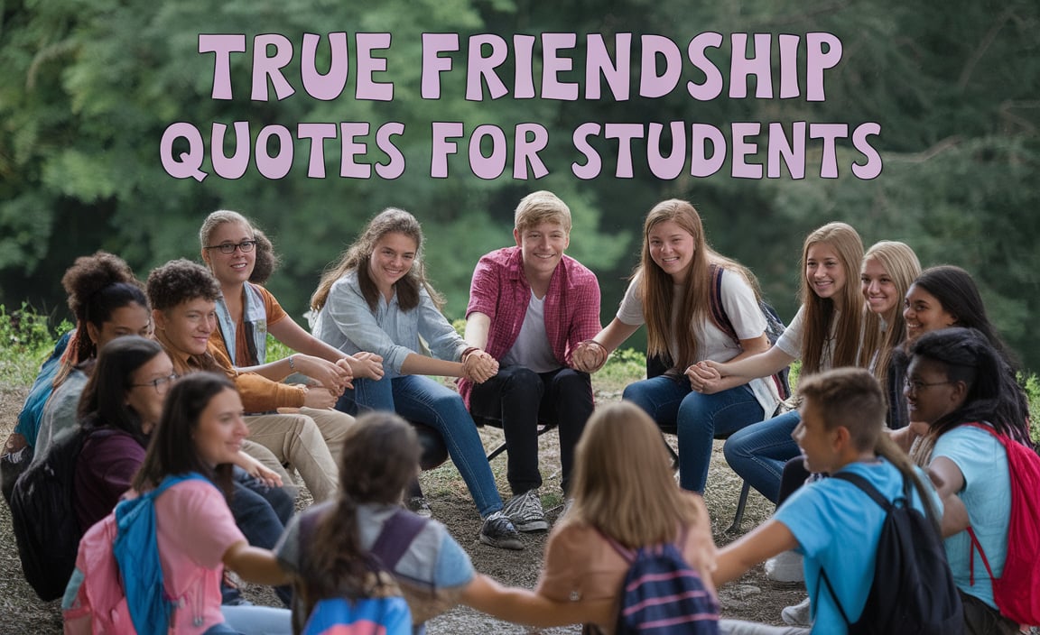 True Friendship Quotes For Students