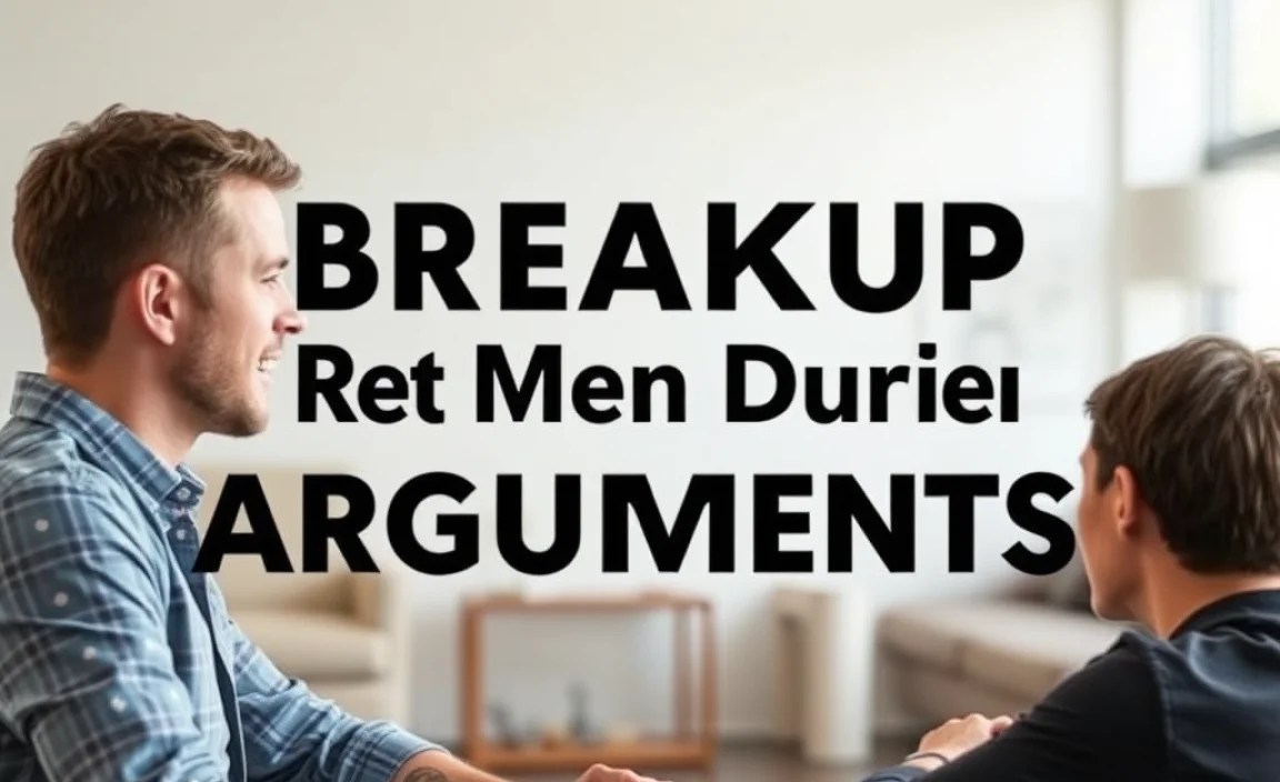 Best Breakup Recovery For Men During Arguments: Guide