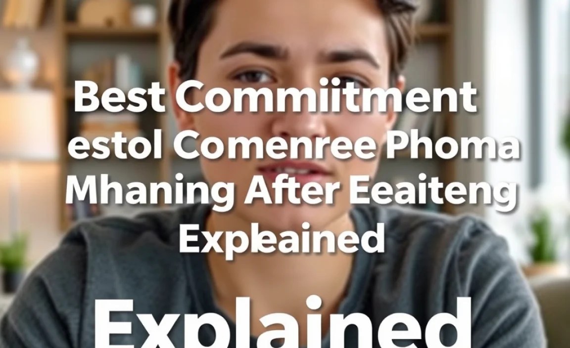 Best Commitment Phobia Meaning After Cheating Explained