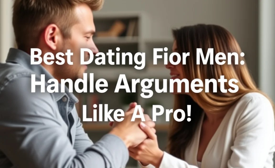 Best Dating Tips For Men: Handle Arguments Like A Pro!