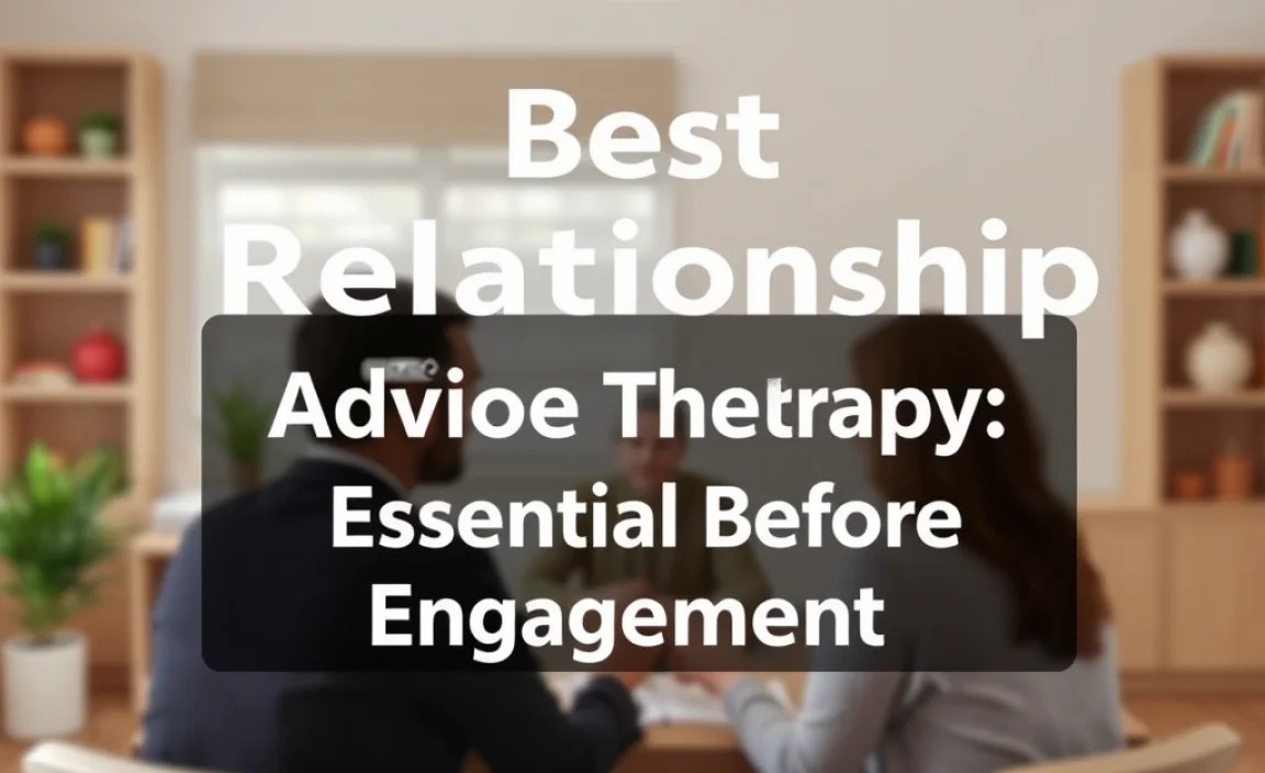 Best Relationship Advice Therapy: Essential Before Engagement