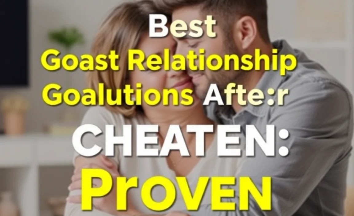Best Relationship Goals Solutions After Cheating: Proven