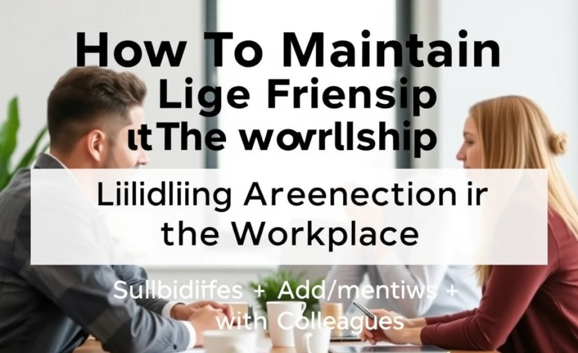 Building Authentic Connections with Colleagues