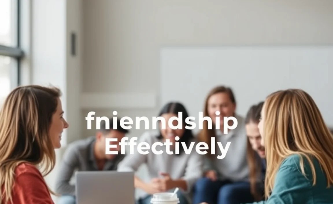 Building Strong Foundations for Friendship