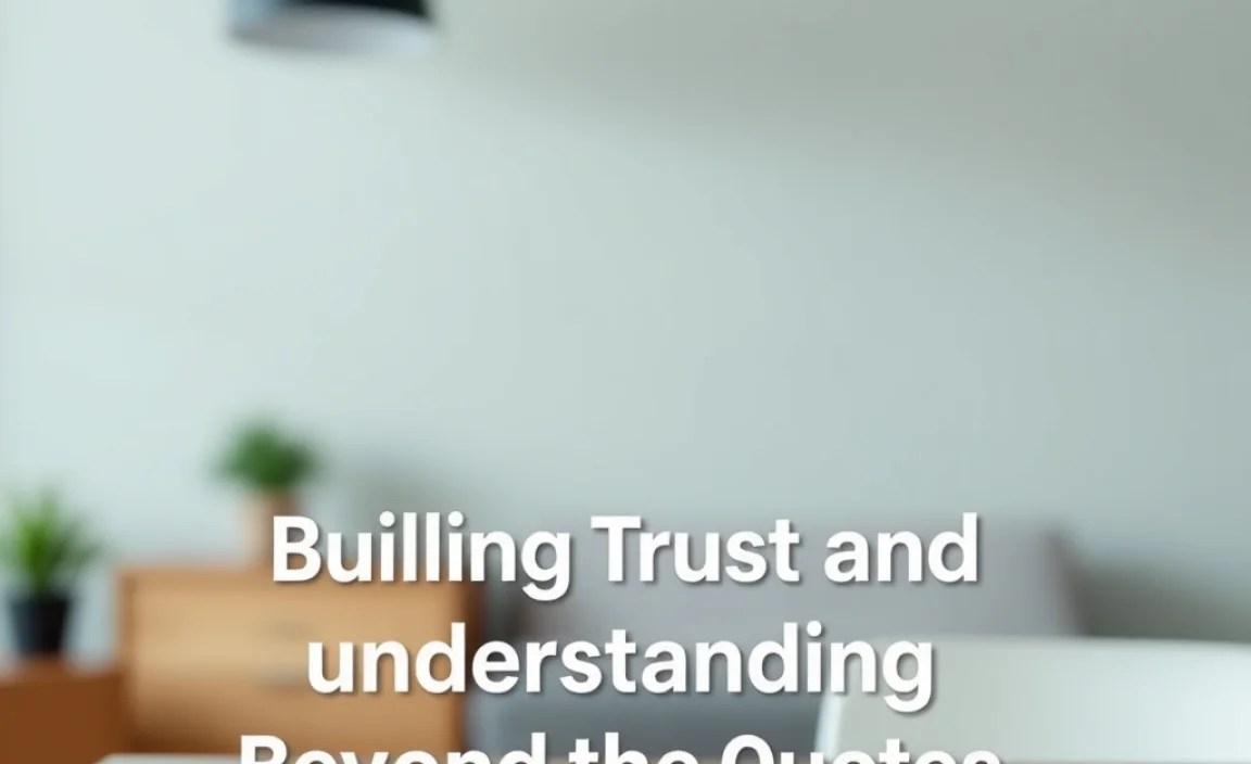 Building Trust and Understanding Beyond the Quotes