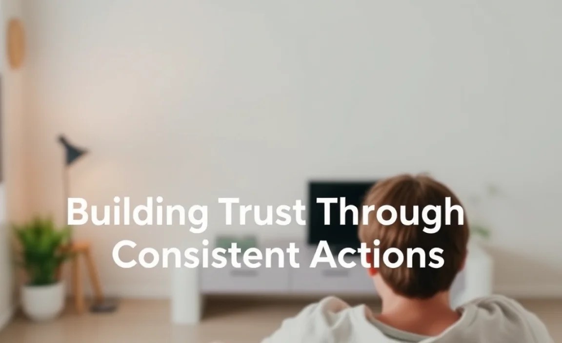 Building Trust Through Consistent Actions
