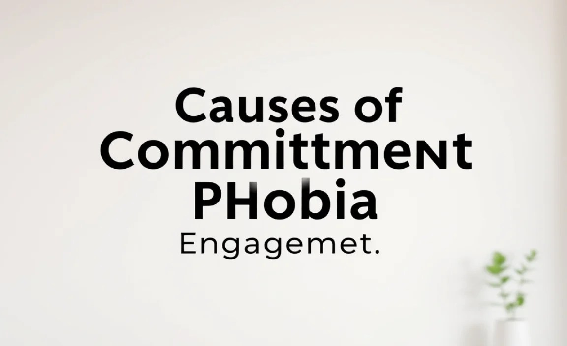 Causes of Commitment Phobia