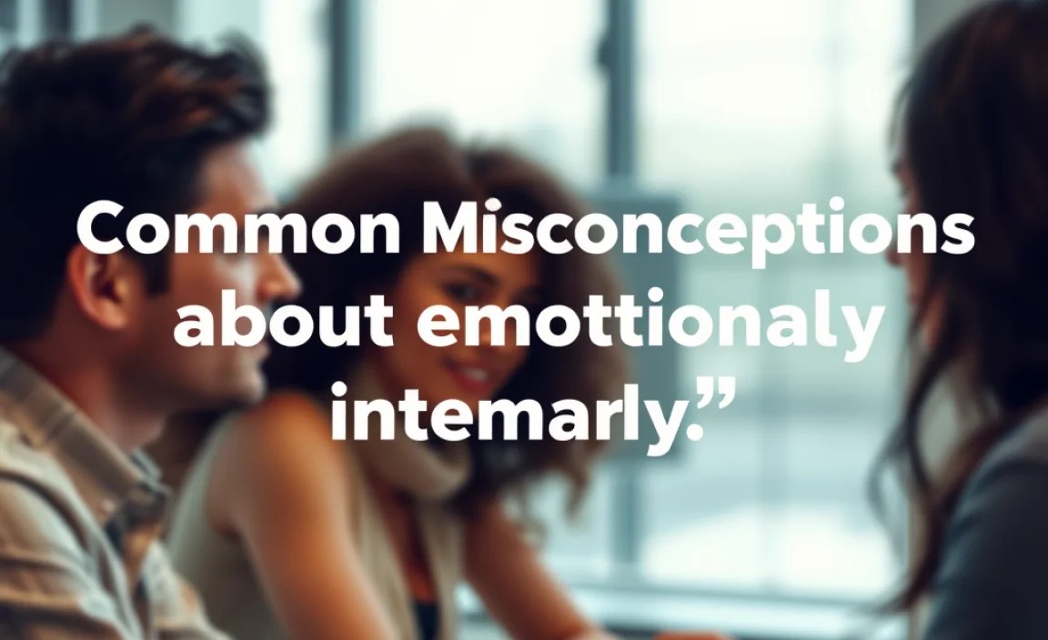 Common Misconceptions About Emotional Intimacy