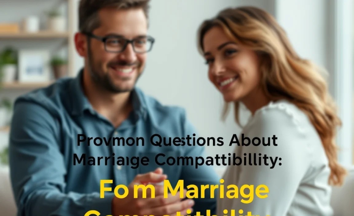 Common Questions About Marriage Compatibility